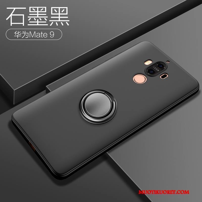 Huawei Mate 9 Kuori Pesty Suede Puhelimen Kuoret Silikoni Ultra Punainen Ohut Kotelo