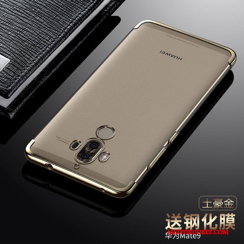 Huawei Mate 9 Kuori Tide-brändi Ultra Ohut Juoksuhiekka Silikoni Pinkki Läpinäkyvä
