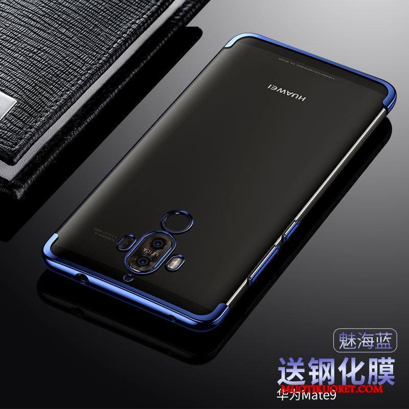 Huawei Mate 9 Kuori Tide-brändi Ultra Ohut Juoksuhiekka Silikoni Pinkki Läpinäkyvä