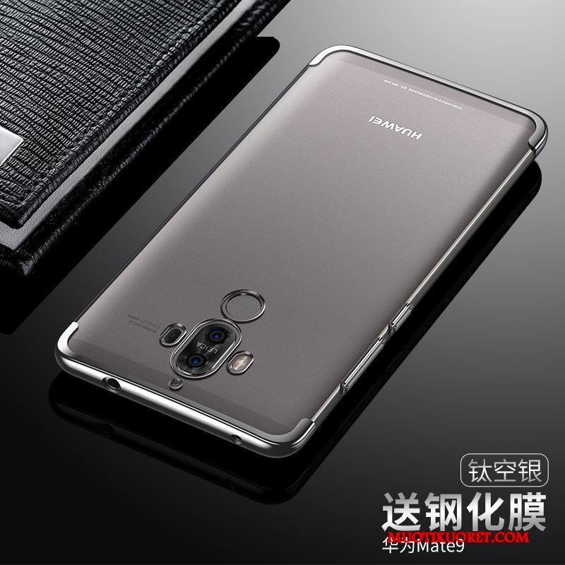 Huawei Mate 9 Kuori Tide-brändi Ultra Ohut Juoksuhiekka Silikoni Pinkki Läpinäkyvä