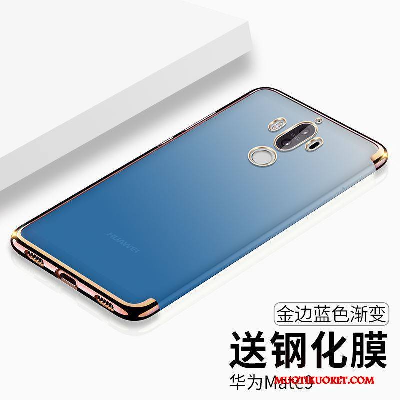 Huawei Mate 9 Kuori Tide-brändi Ultra Ohut Juoksuhiekka Silikoni Pinkki Läpinäkyvä