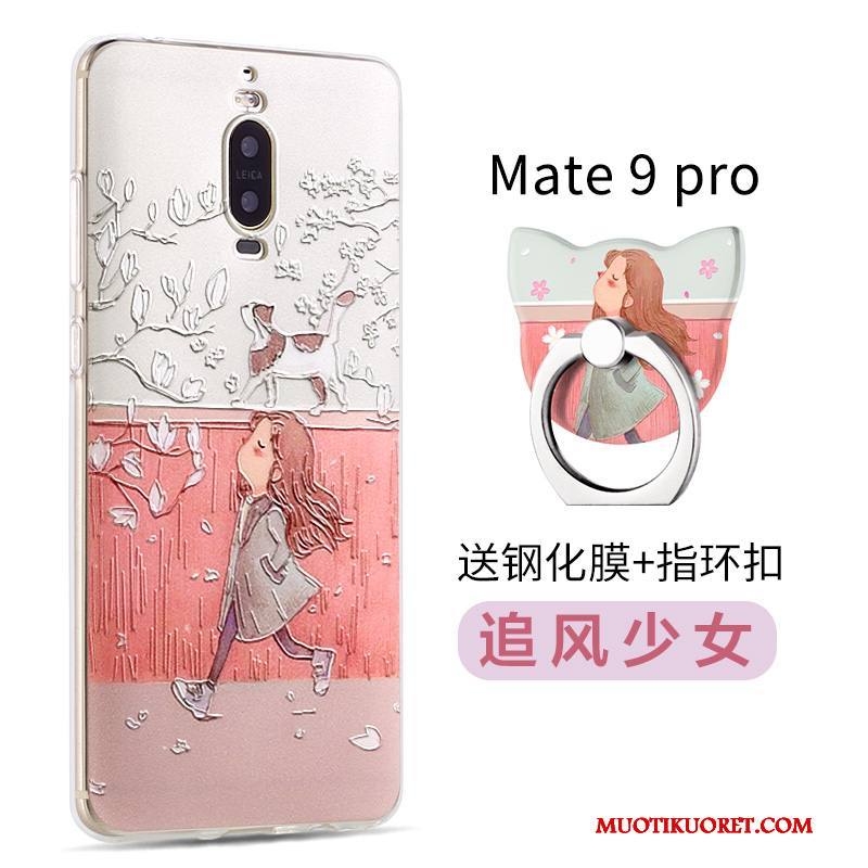 Huawei Mate 9 Pro Kuori Persoonallisuus Puhelimen Kuoret Pehmeä Neste Silikoni Jauhe Luova