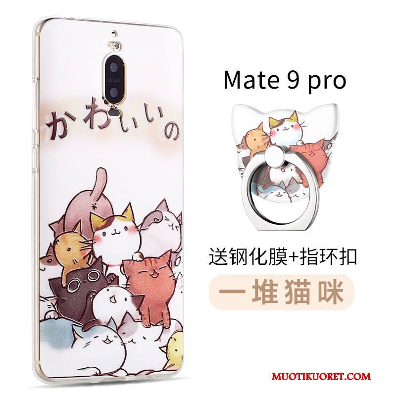 Huawei Mate 9 Pro Kuori Persoonallisuus Puhelimen Kuoret Pehmeä Neste Silikoni Jauhe Luova