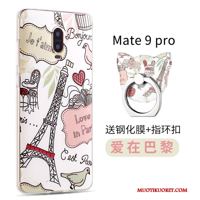 Huawei Mate 9 Pro Kuori Persoonallisuus Puhelimen Kuoret Pehmeä Neste Silikoni Jauhe Luova