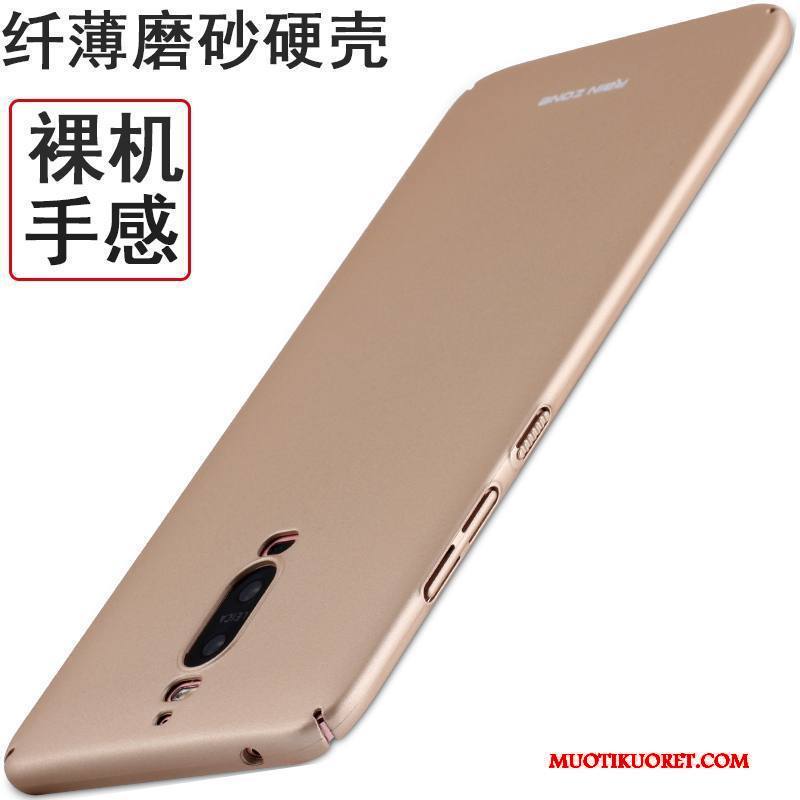 Huawei Mate 9 Pro Kuori Pesty Suede Kotelo Murtumaton Violetti Puhelimen Kuoret