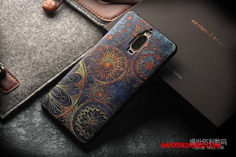 Huawei Mate 9 Pro Kuori Sarjakuva Silikoni Pehmeä Neste Ohut Ultra Suojaus Pesty Suede
