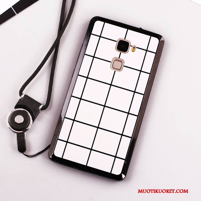 Huawei Mate S Kuori Suojaus Pehmeä Neste Maalaus Kotelo Puhelimen Kuoret Valkoinen