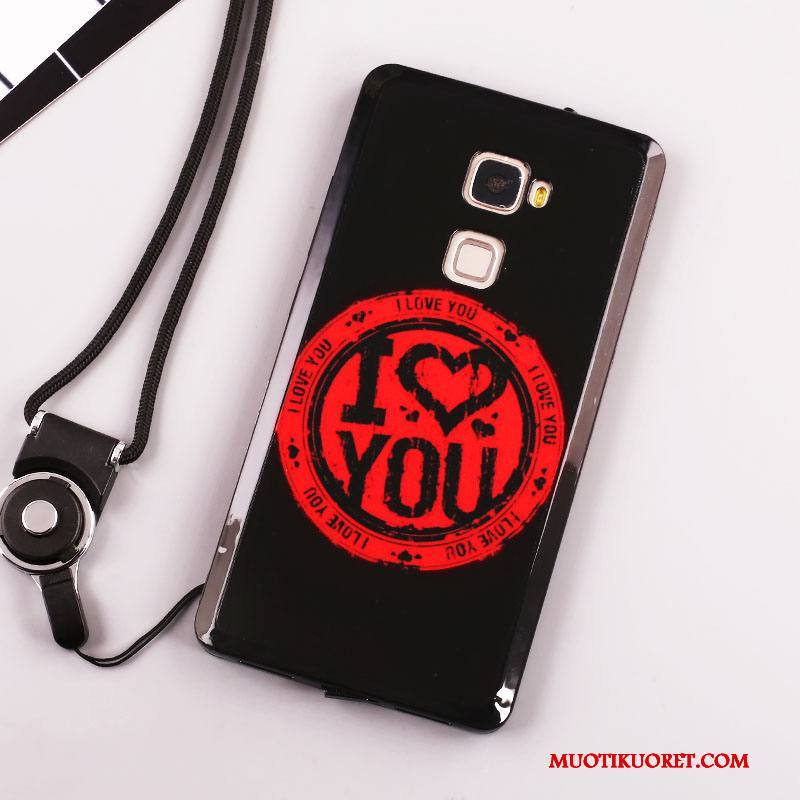 Huawei Mate S Kuori Suojaus Pehmeä Neste Maalaus Kotelo Puhelimen Kuoret Valkoinen