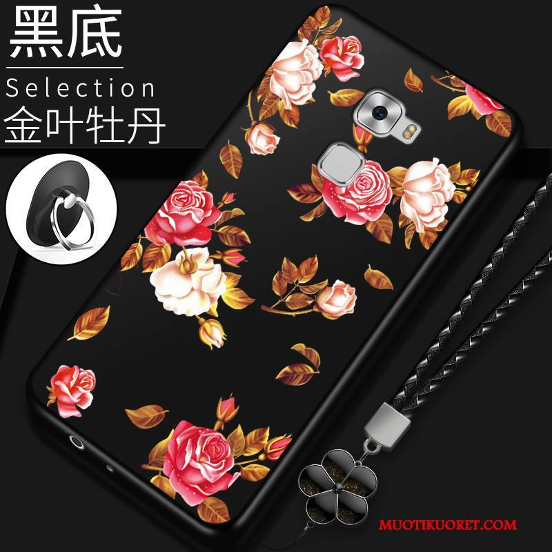 Huawei Mate S Kuori Trendi Silikoni Murtumaton Kotelo Pesty Suede All Inclusive Suojaus