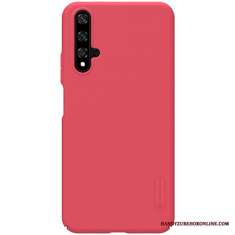 Huawei Nova 5t Kuori All Inclusive Kova Sininen Kotelo Kulta Pesty Suede Murtumaton