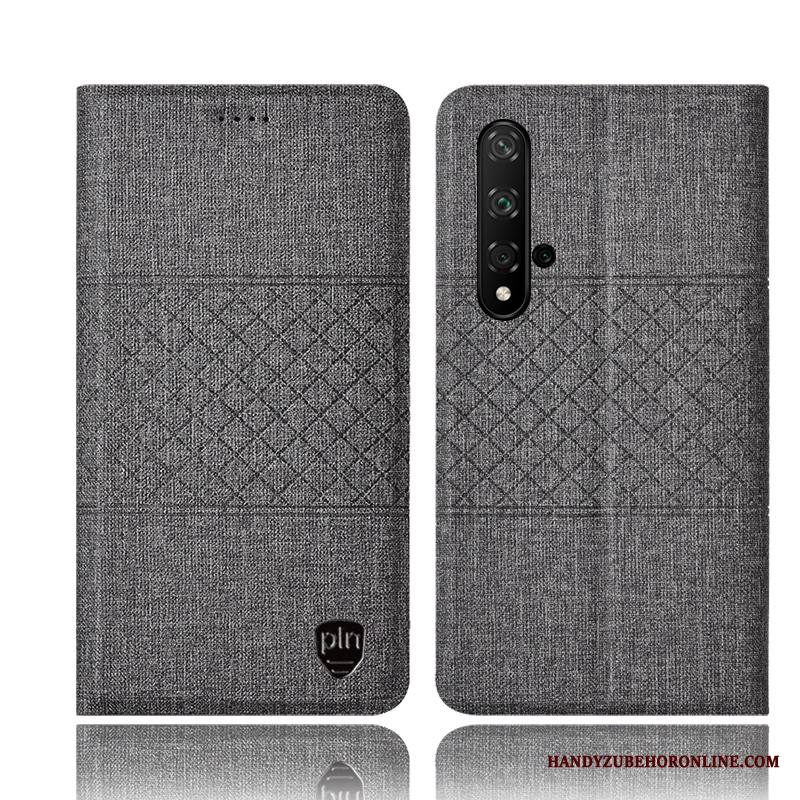 Huawei Nova 5t Kuori Kotelo Kuoret Puhelimen Kuoret Pellava All Inclusive Murtumaton Jauhe