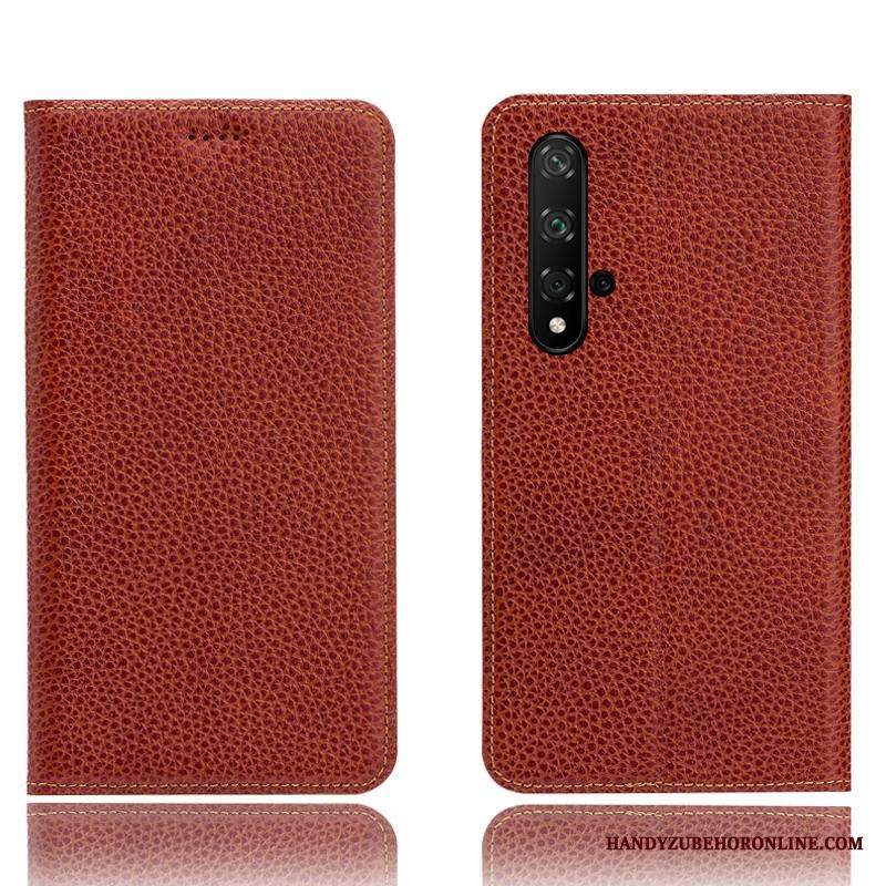 Huawei Nova 5t Kuori Puhelimen Kuoret Litsi Kotelo Murtumaton All Inclusive Musta Kukkakuvio