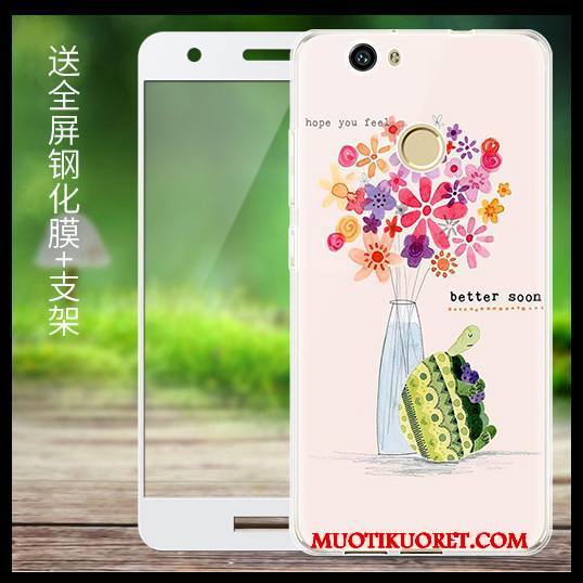 Huawei Nova Kuori Sarjakuva Silikoni Läpinäkyvä Musta Pehmeä Neste Puhelimen Puhelimen Kuoret