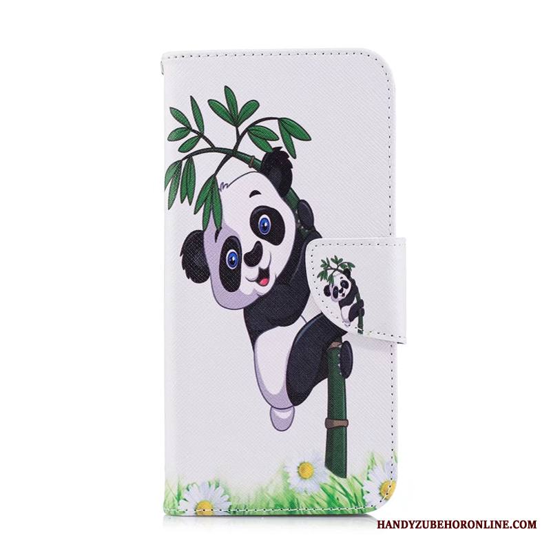 Huawei P Smart 2019 Kuori Kotelo Nahkakotelo Sarjakuva Kuoret Maalaus Nuoret Puhelimen Kuoret