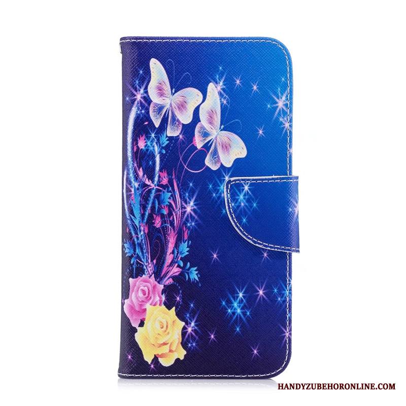 Huawei P Smart 2019 Kuori Kotelo Nahkakotelo Sarjakuva Kuoret Maalaus Nuoret Puhelimen Kuoret