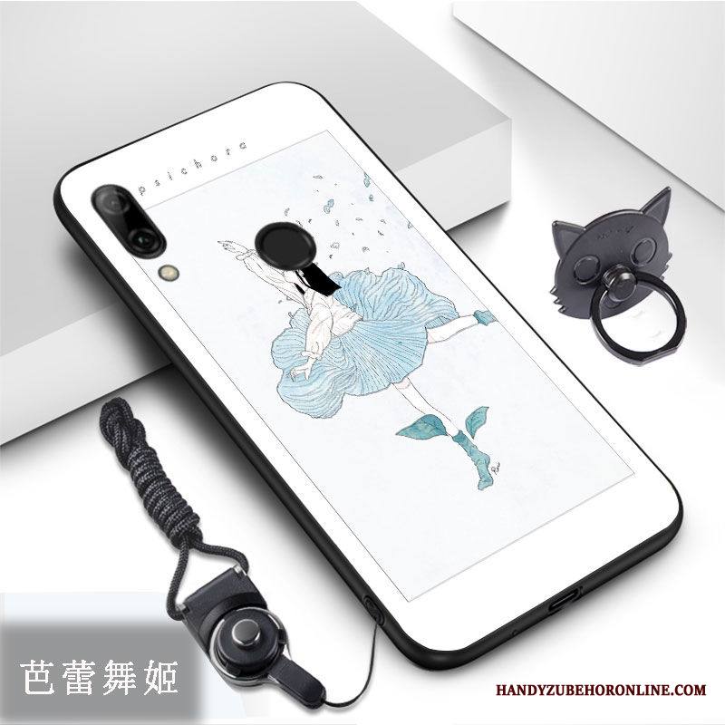 Huawei P Smart 2019 Kuori Suojaus Puhelimen Kuoret Pesty Suede Kotelo Silikoni Net Red All Inclusive
