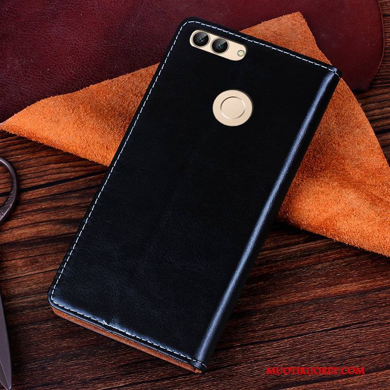 Huawei P Smart Kuoret Punainen Kuori Kotelo Murtumaton Nahkakotelo Puhelimen Kuoret