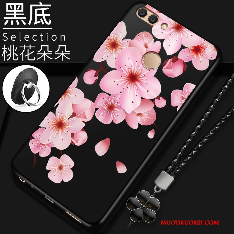 Huawei P Smart Kuori Murtumaton Punainen Kotelo Suojaus All Inclusive Puhelimen Kuoret Silikoni