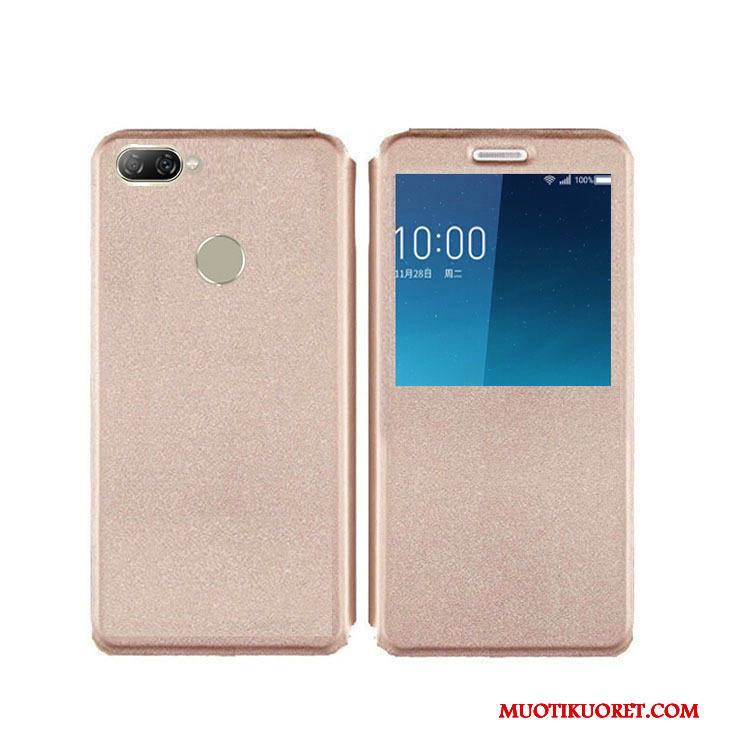 Huawei P Smart Kuori Nahkakotelo Puhelimen Sininen Murtumaton Simpukka