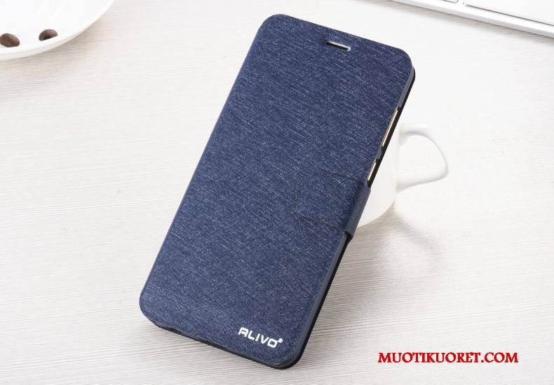 Huawei P Smart Kuori Nahkakotelo Suojaus Simpukka Sininen Puhelimen Kuoret