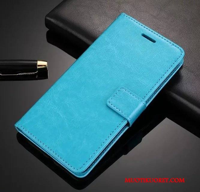 Huawei P Smart Kuori Pehmeä Neste Puhelimen Kuoret Punainen Murtumaton Nahkakotelo