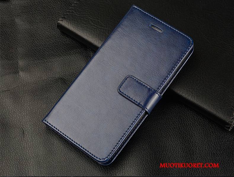 Huawei P Smart Kuori Pehmeä Neste Puhelimen Kuoret Punainen Murtumaton Nahkakotelo