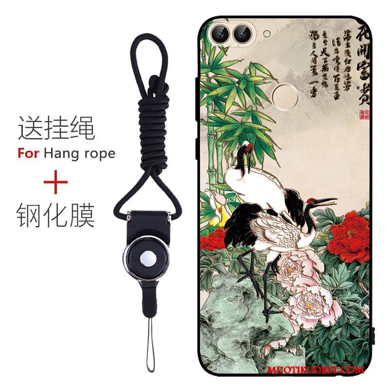 Huawei P Smart Kuori Pesty Suede Kotelo Murtumaton Malli Monivärinen Puhelimen Kuoret Muokata
