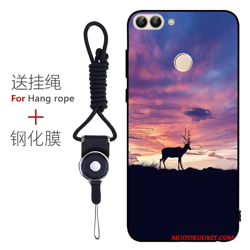 Huawei P Smart Kuori Pesty Suede Kotelo Murtumaton Malli Monivärinen Puhelimen Kuoret Muokata