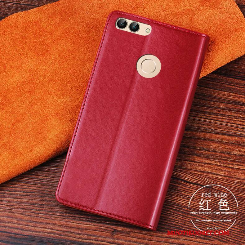 Huawei P Smart Kuori Puhelimen Kuoret Simpukka Murtumaton Kotelo Nahkakotelo Suojaus