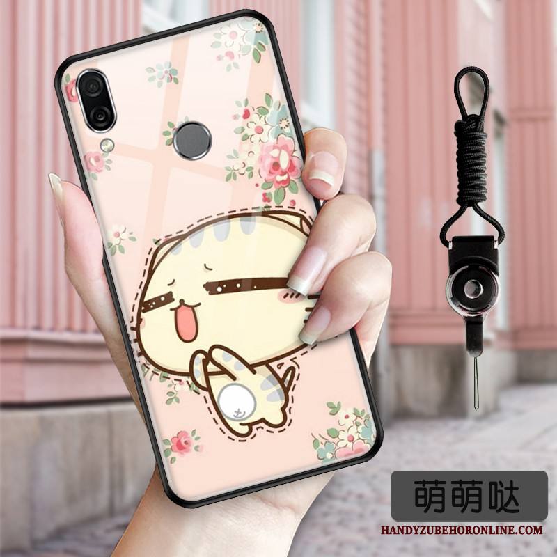 Huawei P Smart Z Jauhe Suuntaus Kuori Kissa Puhelimen Kuoret Suojaus Lasi
