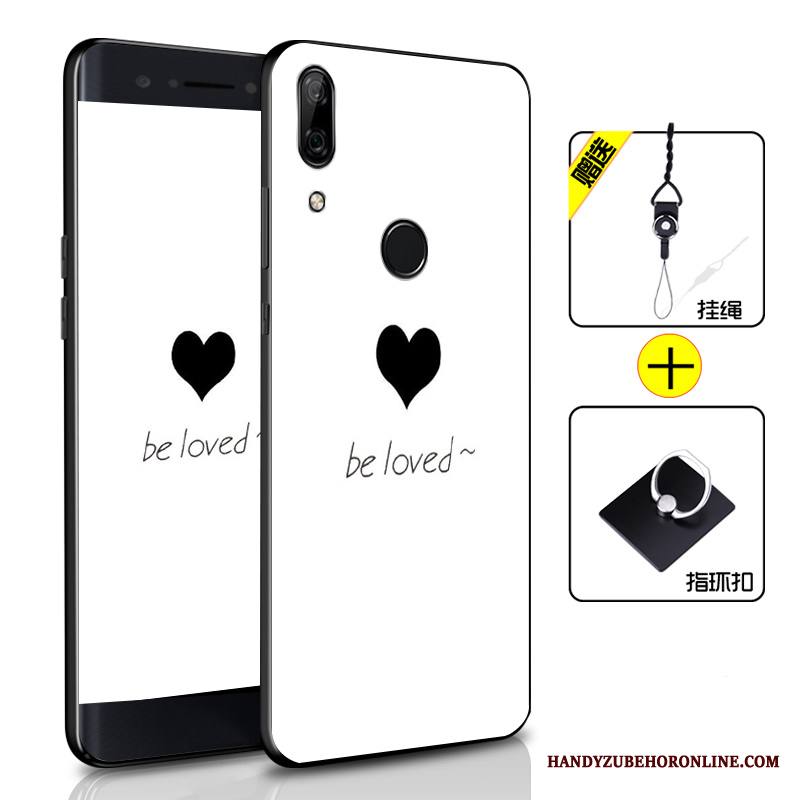Huawei P Smart Z Kuori All Inclusive Maalaus Suojaus Musta Kotelo Murtumaton Tähti