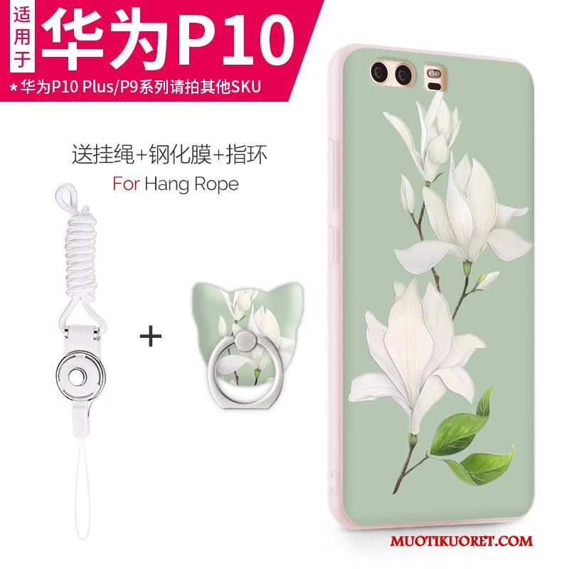 Huawei P10 Kuori Ultra Pehmeä Neste Monivärinen Silikoni Suojaus Puhelimen Puhelimen Kuoret