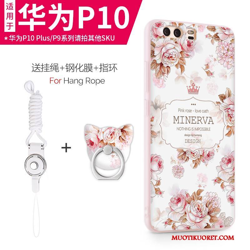 Huawei P10 Kuori Ultra Pehmeä Neste Monivärinen Silikoni Suojaus Puhelimen Puhelimen Kuoret