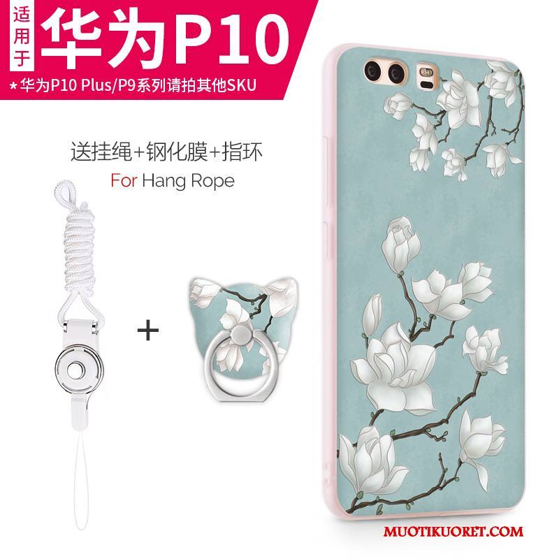 Huawei P10 Kuori Ultra Pehmeä Neste Monivärinen Silikoni Suojaus Puhelimen Puhelimen Kuoret