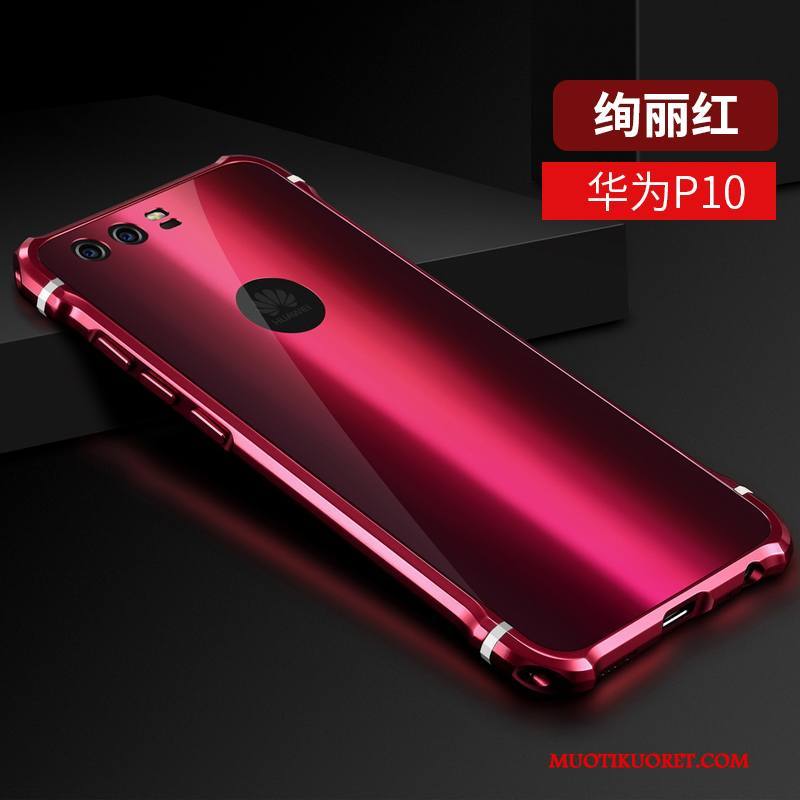 Huawei P10 Persoonallisuus Kova Suojaus Musta Luova Kuori Metalli