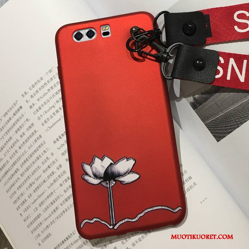 Huawei P10 Plus Kotelo Pehmeä Neste Kuori Musta Puhelimen Kuoret Murtumaton Suojaus