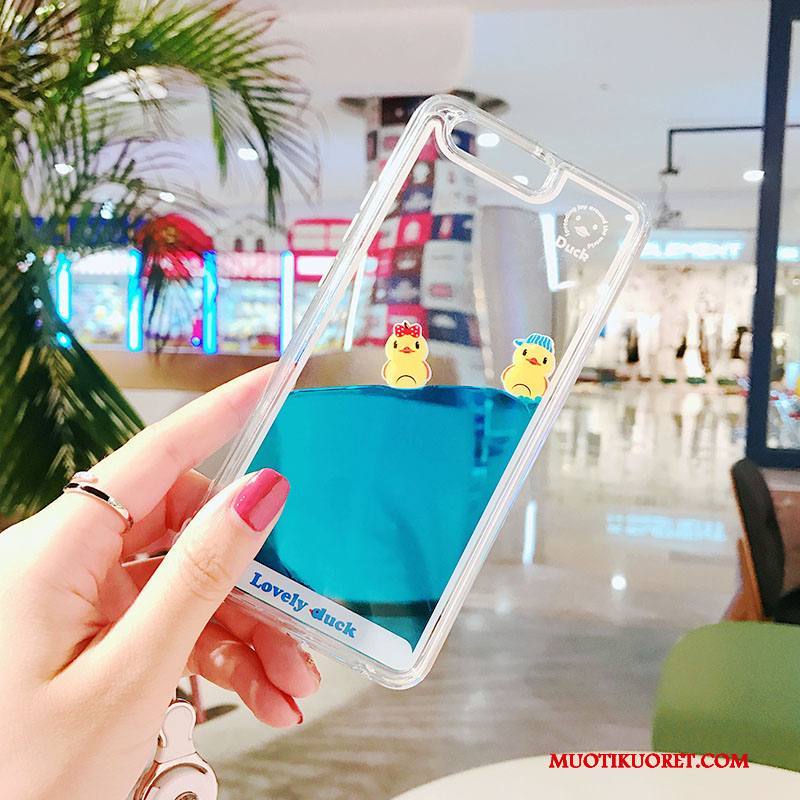 Huawei P10 Plus Kuori Luova Sarjakuva Neste Puhelimen Kuoret Ripustettavat Koristeet Ihana Sininen