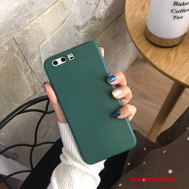Huawei P10 Plus Kuori Murtumaton Silikoni Ohut Punainen Ultra Viini Punainen All Inclusive
