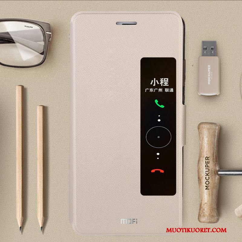 Huawei P10 Plus Kuori Nahkakotelo Silikoni Jauhe Puhelimen Kuoret Simpukka Suojaus Murtumaton