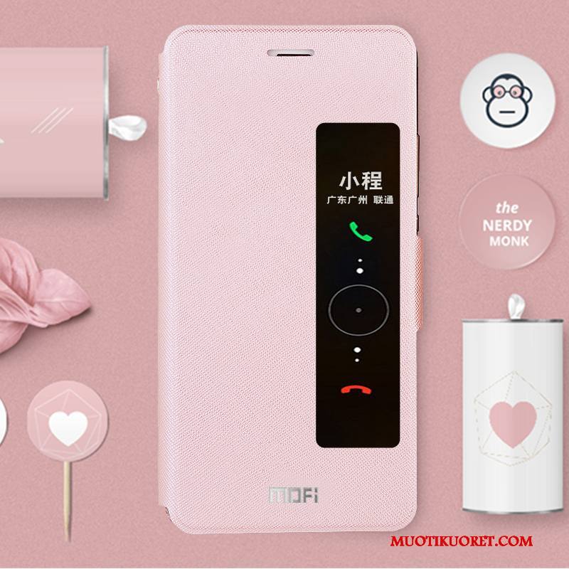 Huawei P10 Plus Kuori Nahkakotelo Silikoni Jauhe Puhelimen Kuoret Simpukka Suojaus Murtumaton