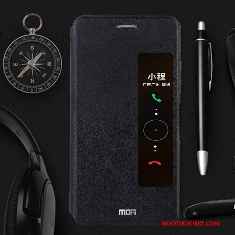 Huawei P10 Plus Kuori Nahkakotelo Silikoni Jauhe Puhelimen Kuoret Simpukka Suojaus Murtumaton