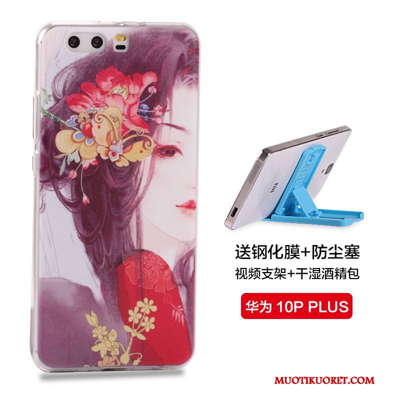 Huawei P10 Plus Kuori Persoonallisuus Suojaus Silikoni Monivärinen Kotelo Murtumaton Luova