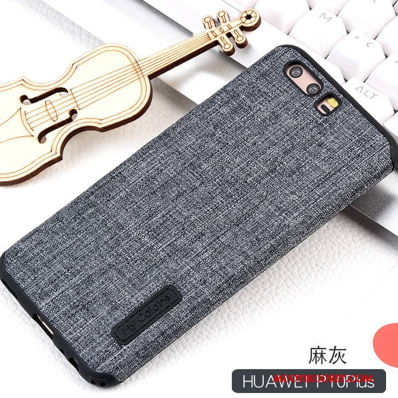 Huawei P10 Plus Kuori Ripustettavat Koristeet Murtumaton Khaki Kotelo All Inclusive Trendi Puhelimen Kuoret