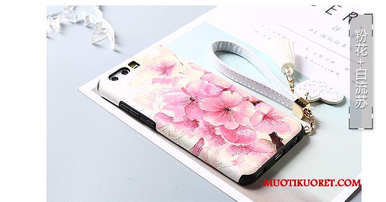 Huawei P10 Plus Kuori Silikoni Puhelimen Kuoret Kotelo Luova Ihana Sarjakuva Fringed