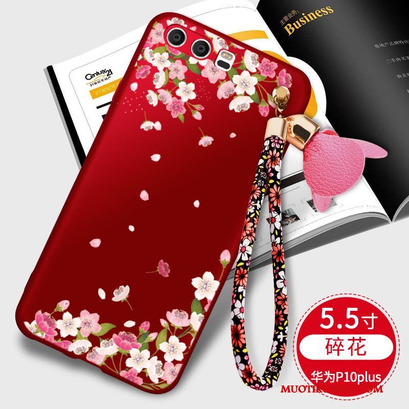 Huawei P10 Plus Kuori Silikoni Tuki Pehmeä Neste Uusi Ultra All Inclusive Puhelimen Kuoret