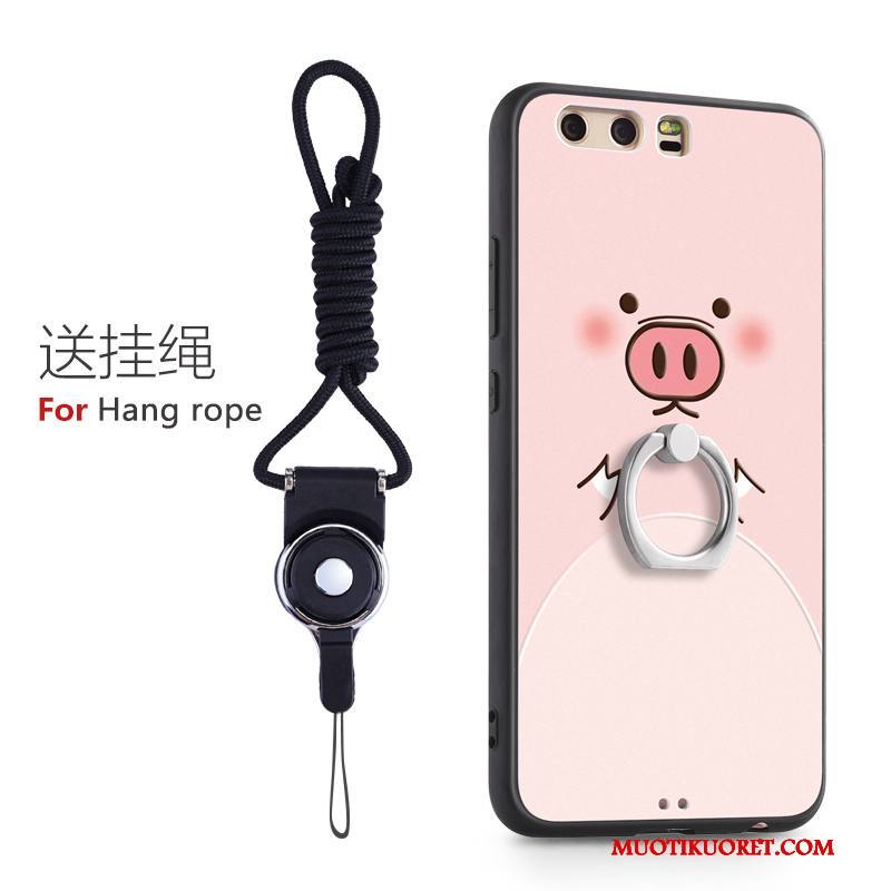 Huawei P10 Plus Pu Niitti Puhelimen Kuoret Kotelo Kuori Persoonallisuus Rengas
