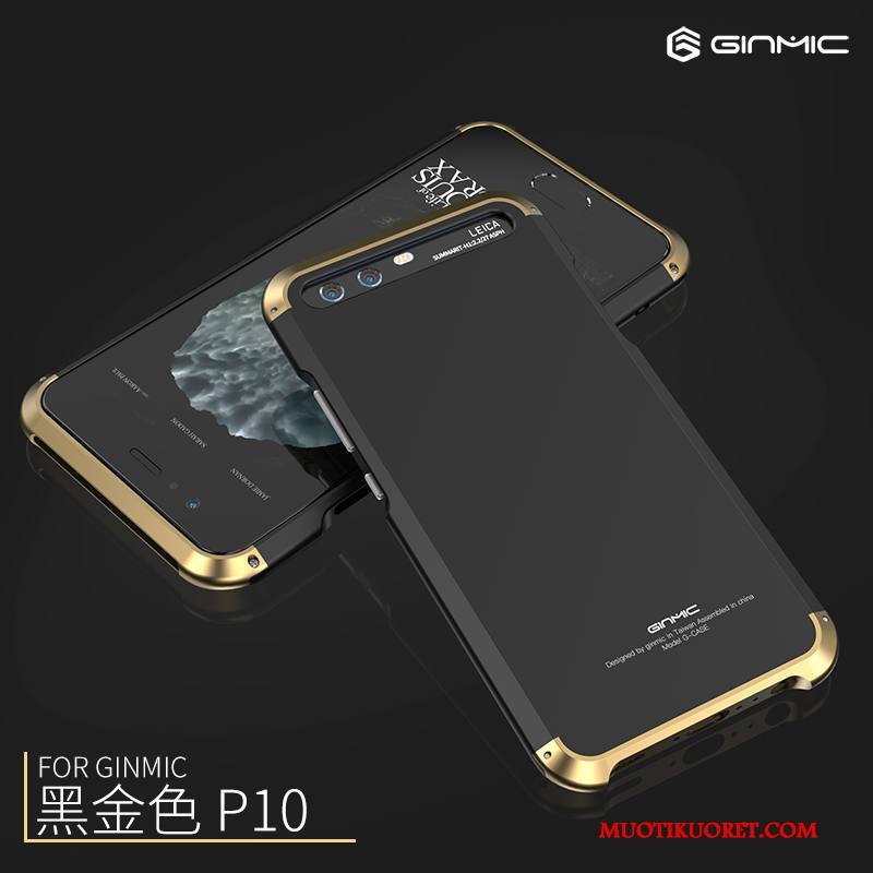 Huawei P10 Sininen Kehys All Inclusive Kuori Persoonallisuus Murtumaton Metalli