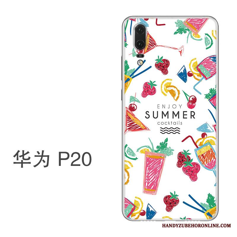 Huawei P20 Kuori Ripustettavat Koristeet Kustannukset Vihreä Puhelimen Kuoret Suojaus Trendi All Inclusive