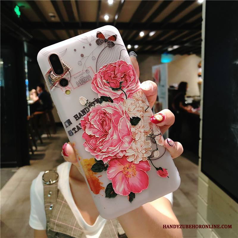 Huawei P20 Pro Kuori Kotelo Monivärinen Pioni Suojaus Murtumaton Puhelimen Kuoret Kukka