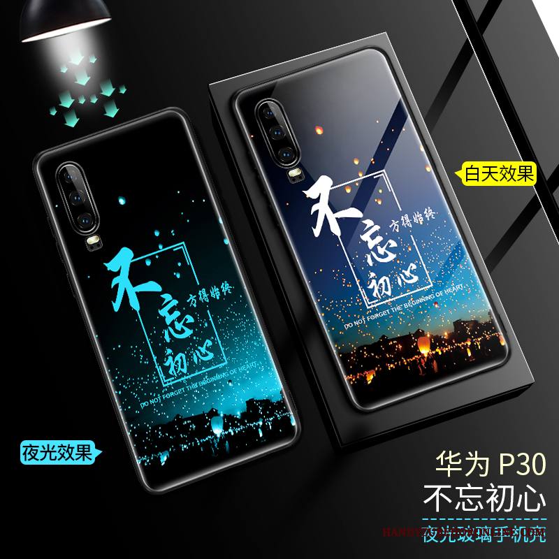 Huawei P30 Kuori Puhelimen Kuoret Tide-brändi Suojaus Lasi Ultra Kotelo Murtumaton